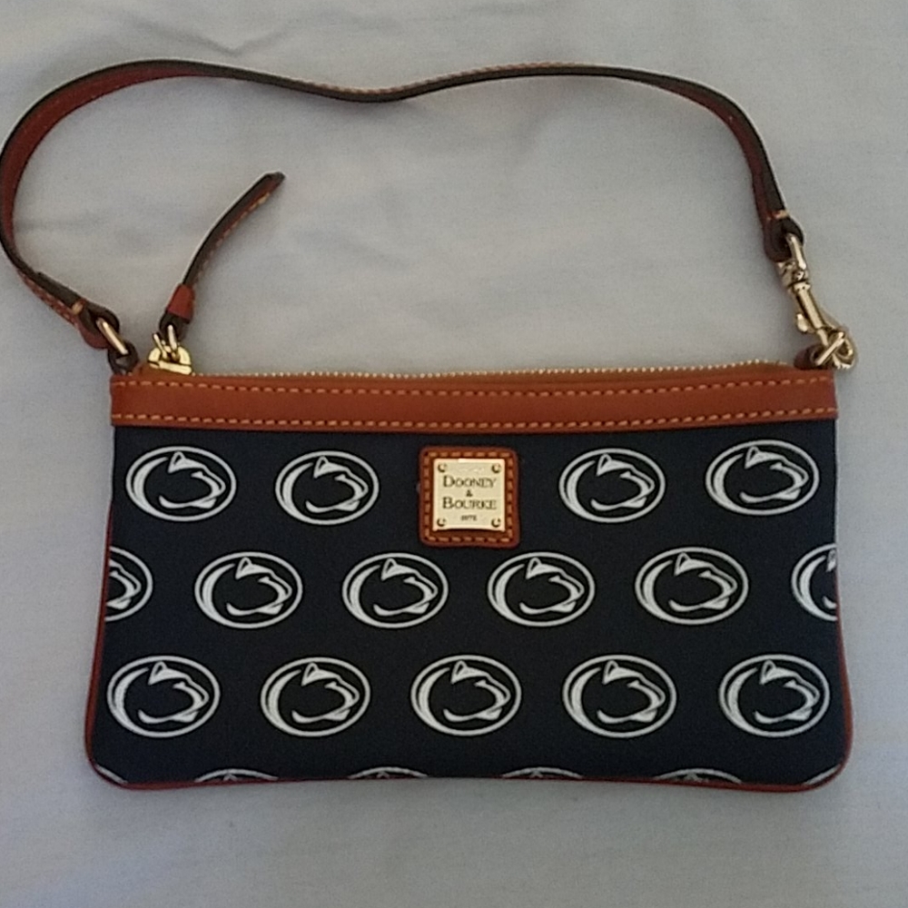 Penn state Dooney & Bourke wristlet